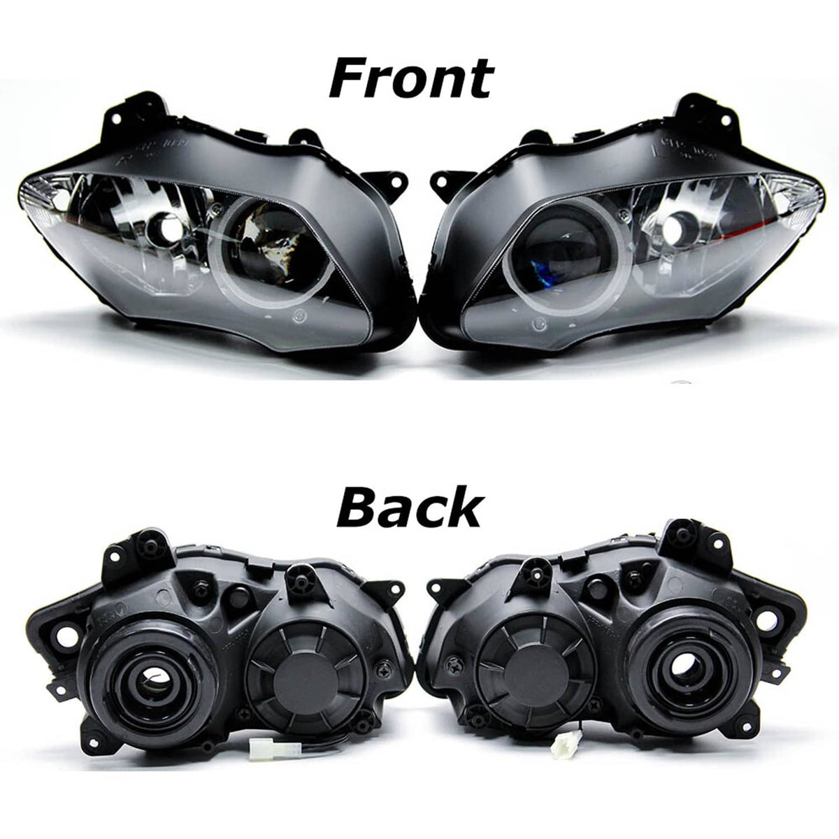 Solidspare For Yamaha YZF R1 YZFR1 R1000 2007-2008 Headlight Headlamp Housing Assembly US