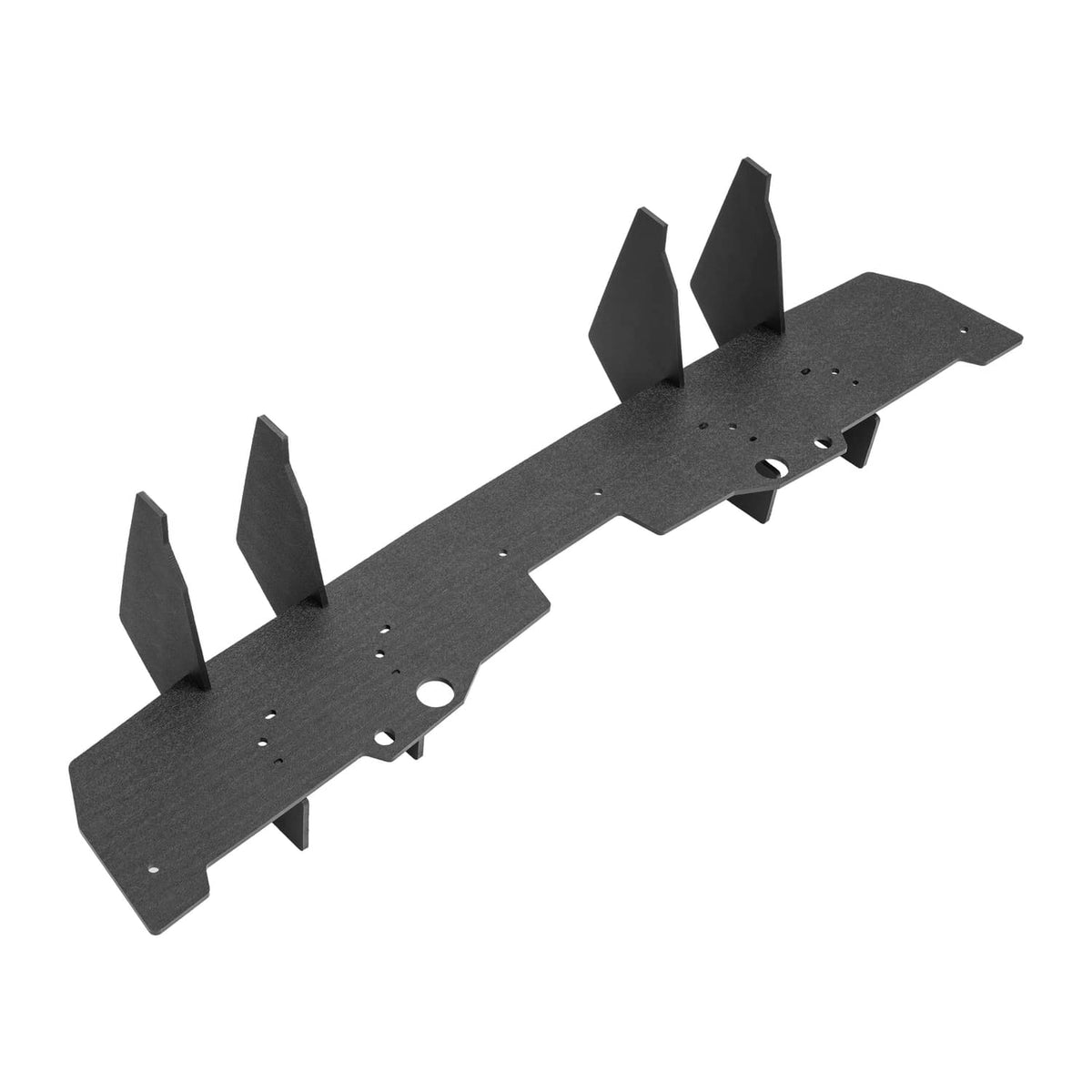 Solid Spare Black Rear Bumper Winglet Splitter Diffuser Fin For 2015-21 Subaru WRX STI
