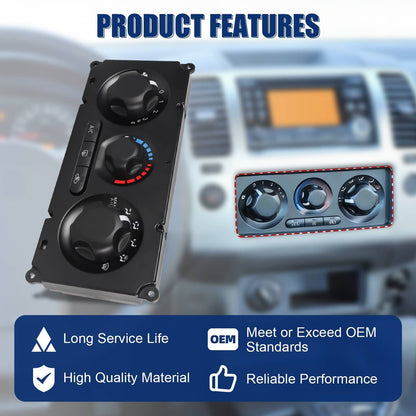 Solidspare AC Air Conditioner Heater Control Panel 27510JS60B For 2007-2012 Nissan Frontier