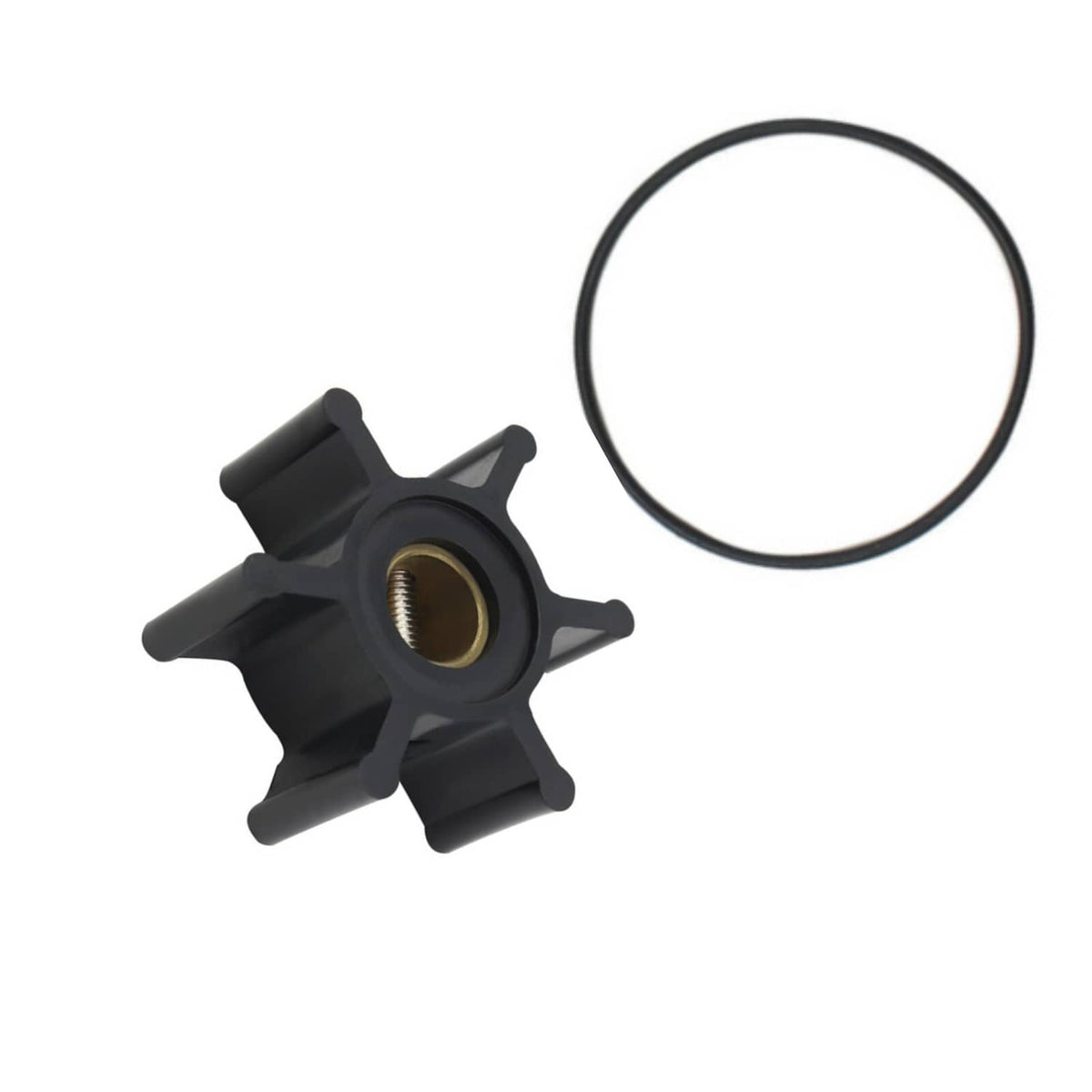 Solid Spare Sea Water Pump Impeller Replacement Yanmar 2GM 2YM 3GM 3YM Replaces 128990-42200