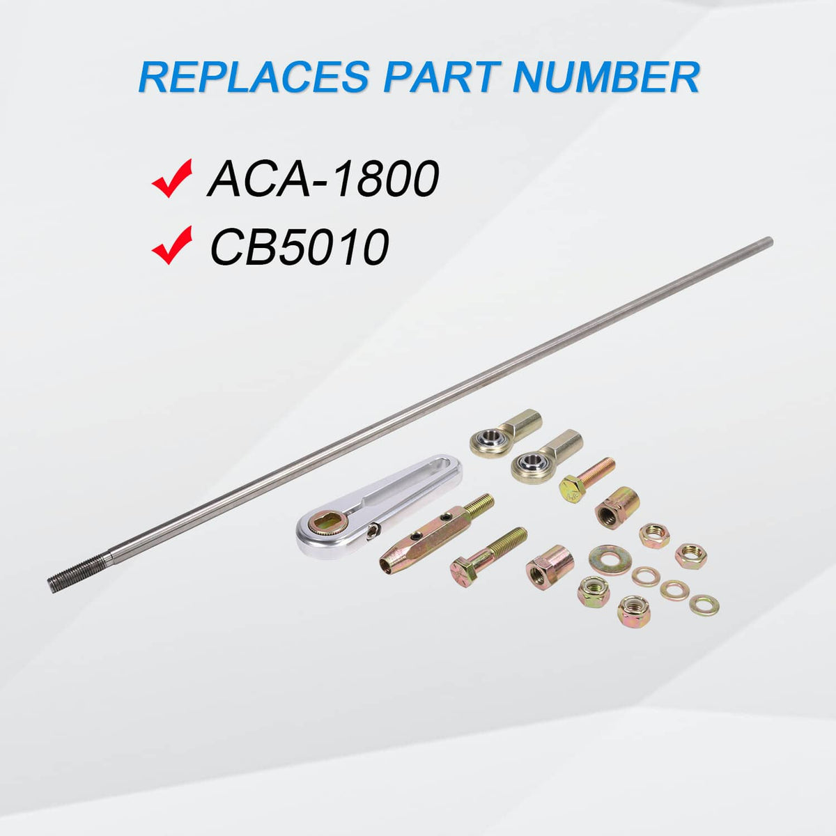 Solidspare Universal Adjustable Column Shift Linkage Kit 400 350 700R4 GM Transmissions