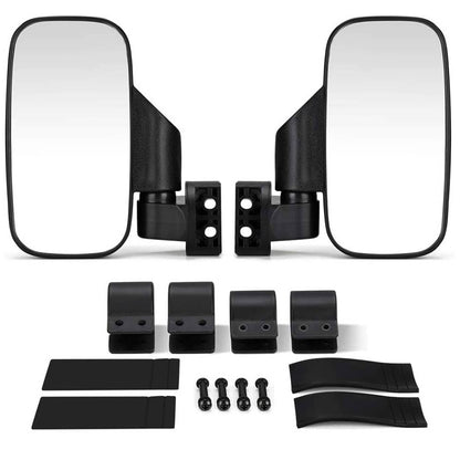 Solidspare UTV Rear View Side Mirrors 1.75" 2" For Kubota RTV 850 900 1100 1140 X-Series
