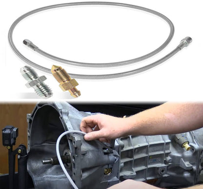 Solid Spare For F-Body Camaro Firebird Corvette C5 GTO Remote Clutch Speed Bleeder Line LS1