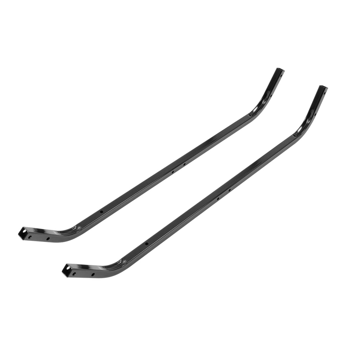 Solidspare Black Golf Cart Steel Front Roof Support Strut Kit For Advanced EV For ICON