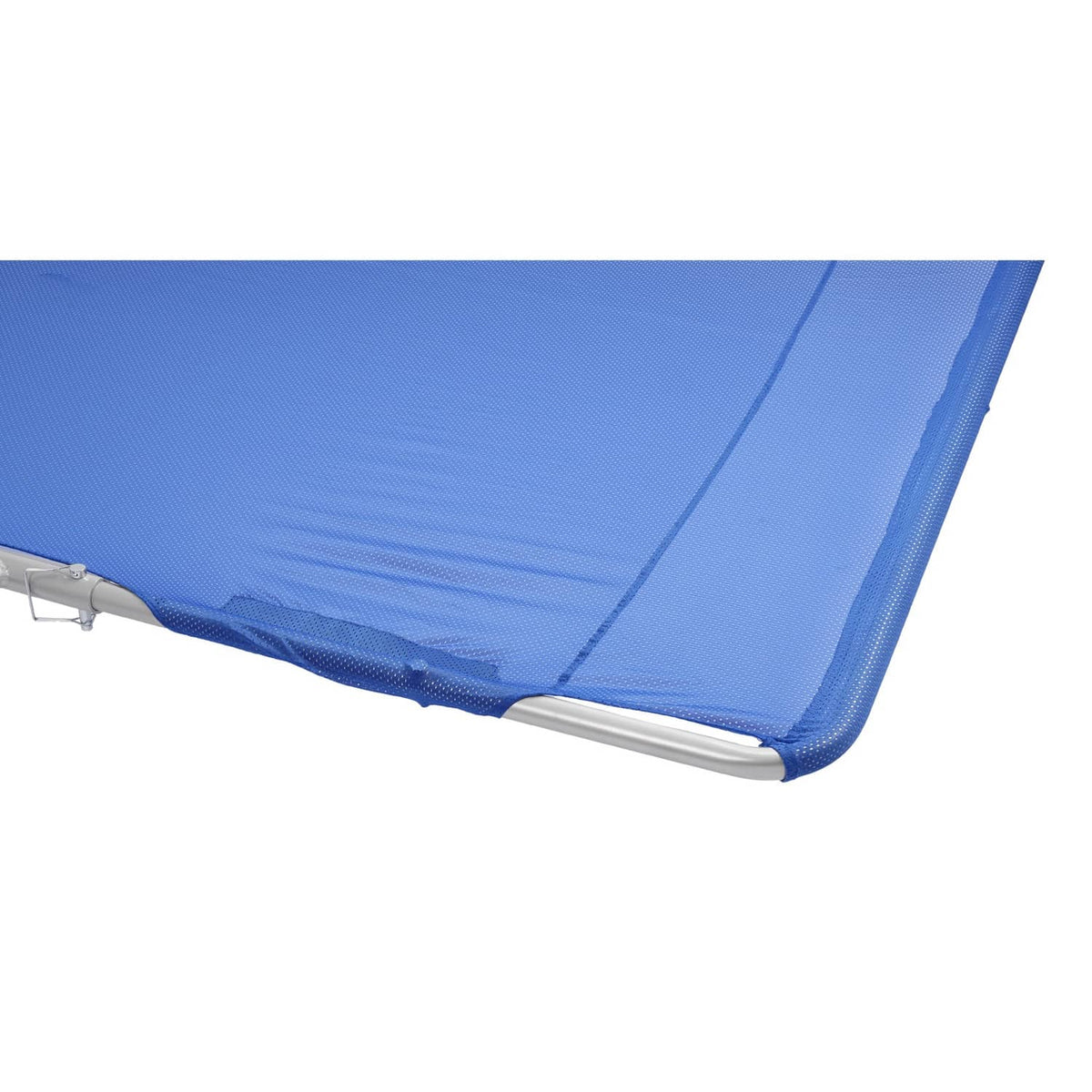 Solidspare Silvery+Blue Boat Sun Shade For Boats 25 FT And Under Aluminium Powder Coated