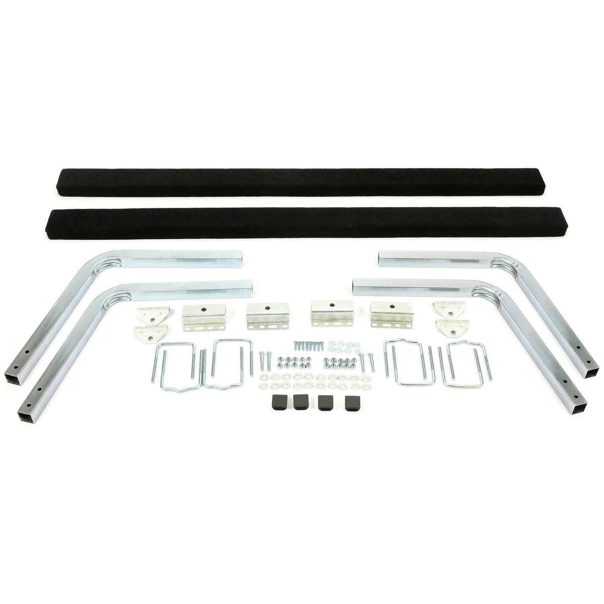 Solidspare Adjustable Boat Trailer Bunk Board Guide-on 61" Feet Rail w/Brackets Kit