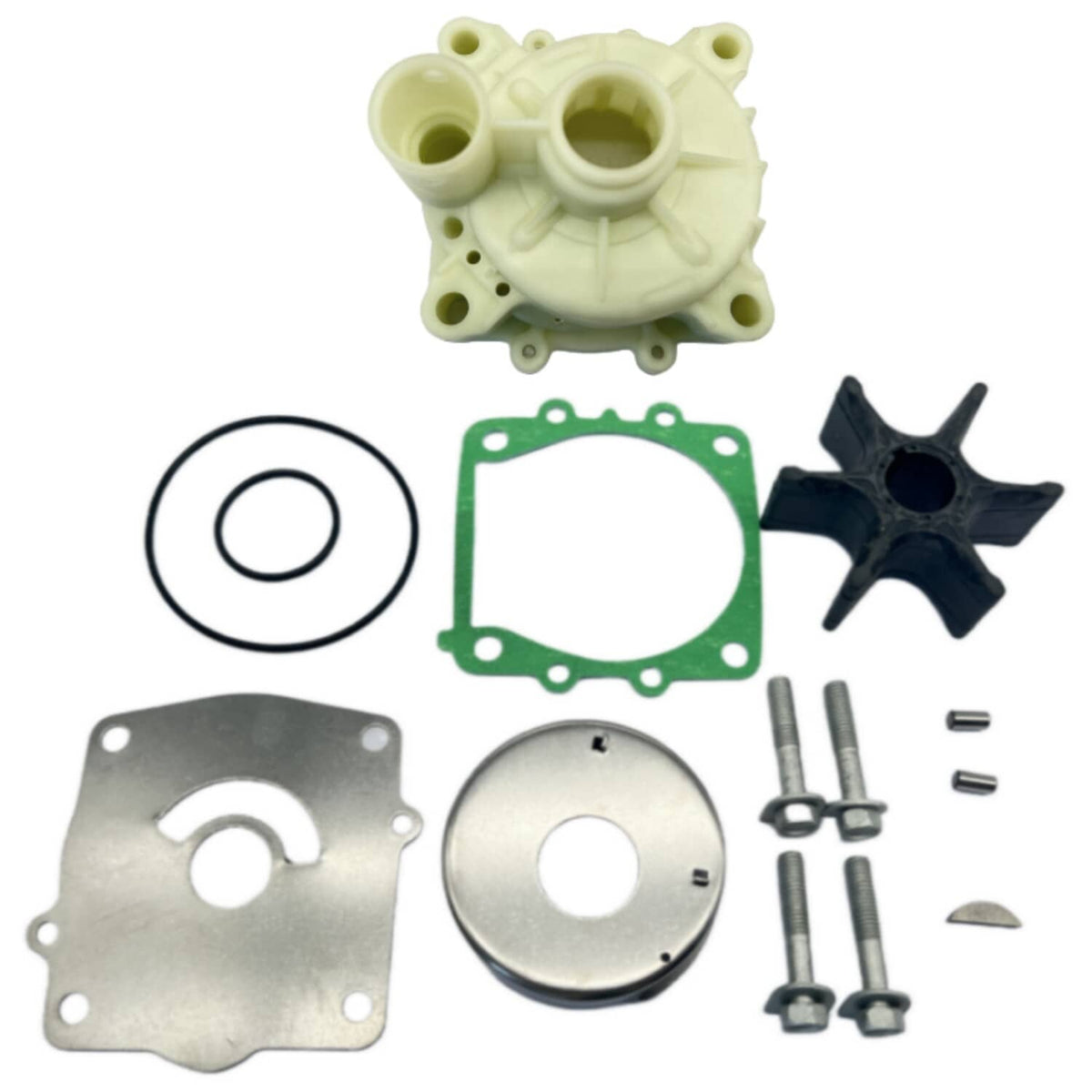 Solid Spare Water Pump Impeller Kit&Drive Spacer Set For Yamaha 61A-W0078-A2 61A-45538/45527