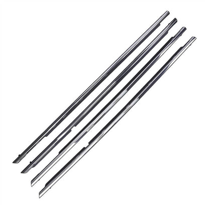 Solidspare 4Pcs New Window Molding Trim Weather Strip Seal Strip for 2002-2006 Toyota Camry