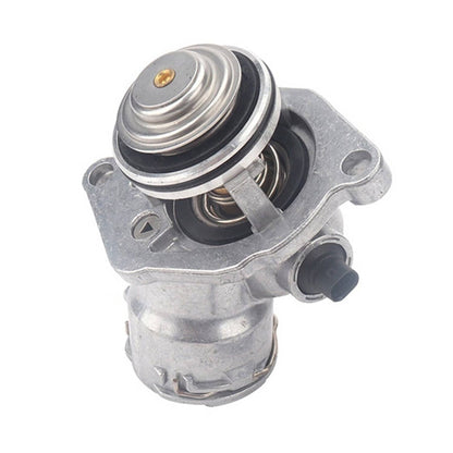 Solidspare Engine Coolant Thermostat Assembly w/ Sensor for Mercedes C300 C350 E350 ML350