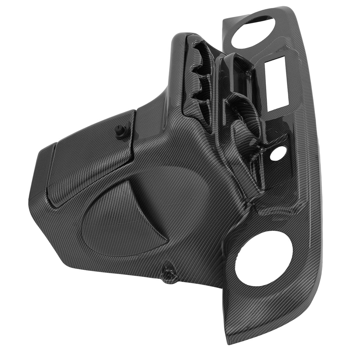 Solidspare Carbon Fiber Style Dash Dashboard W/ Radio Speaker Cutout For EZGO TXT 96-13