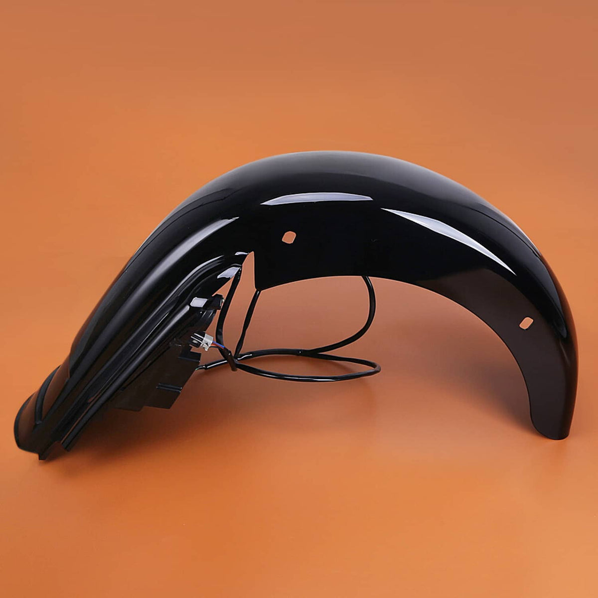 Solidspare 4" Extended Rear Fender with LED System Fit For 1993-2008 Harley Touring CVO