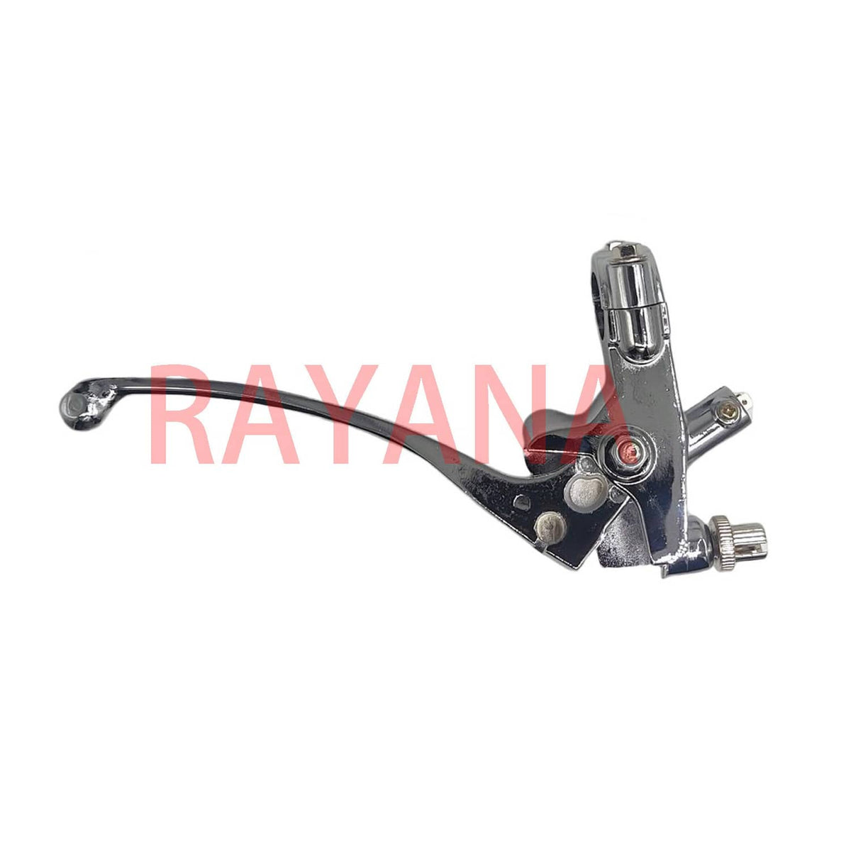 Solidspare US Left Handle Clutch Lever Perch For Honda CB650 CB650SC CB750 70s 80s （Silver）