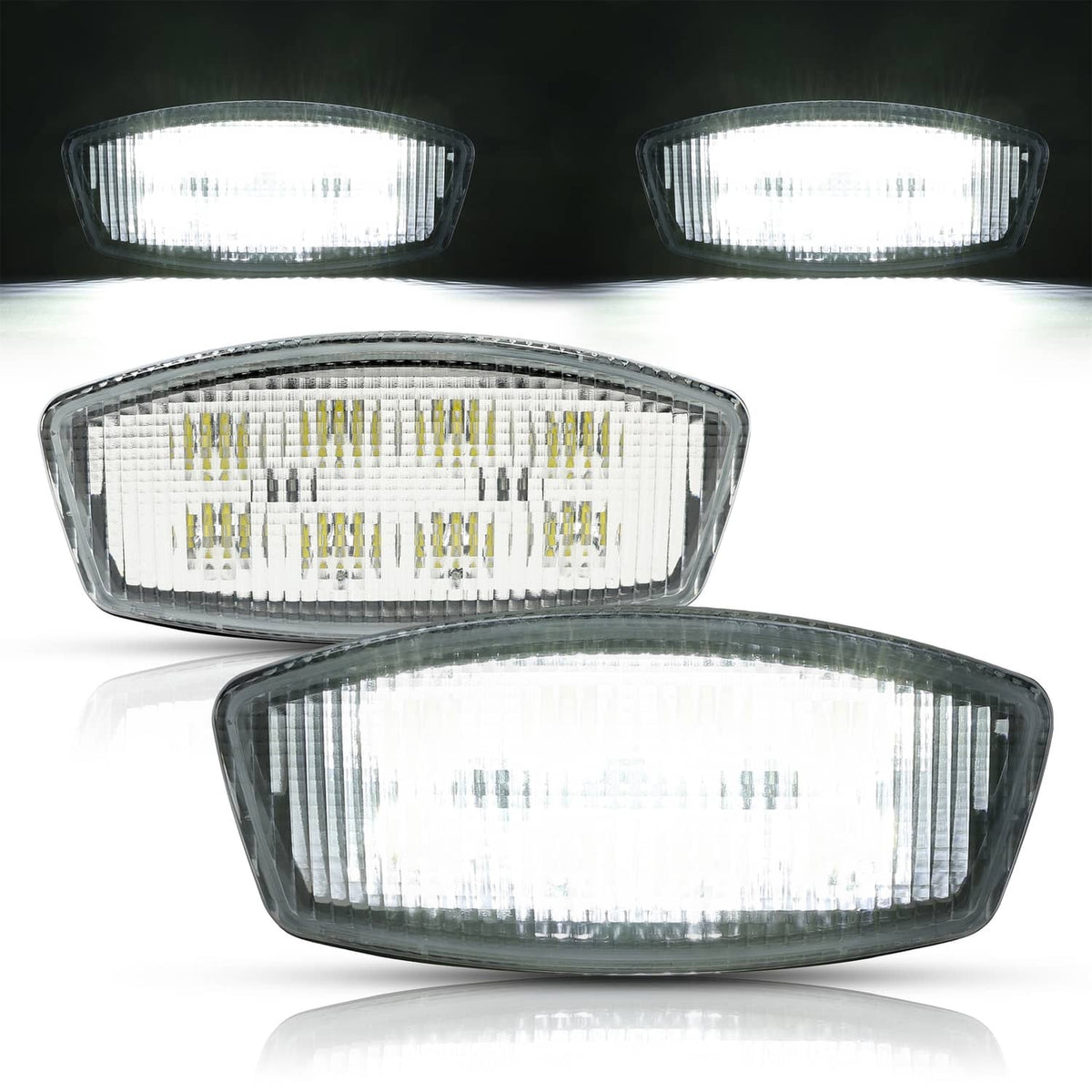 Solidspare LED Cab Light Roof Marker Light 12V Left + Right Cab Light For Kubota M100GXDTC
