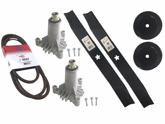 Solid Spare RAISMAN LT1000 42" CRAFTSMAN REBUILD KIT 130794 134149 144959 173436 HUSQVARNA