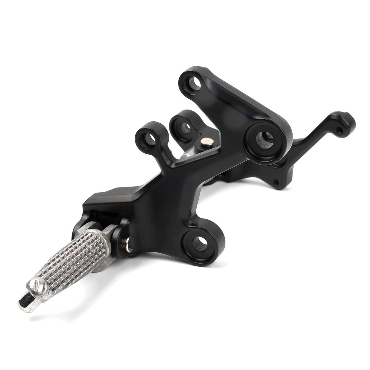 Solidspare Rider Footpeg Driver Footrest w/ Mount Bracket Kit for Kawasaki Ninja 400 18-24