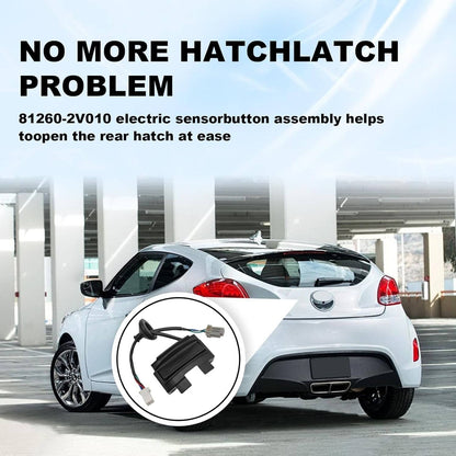 Solid Spare Hatch Release Button Rear Trunk Latch 2012-2017 For Hyundai Veloster 81260-2V010