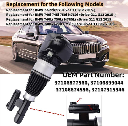 Solidspare Front Right Air Suspension Strut For BMW 7 Series G11 G12 740i 750i xDrive 16-22