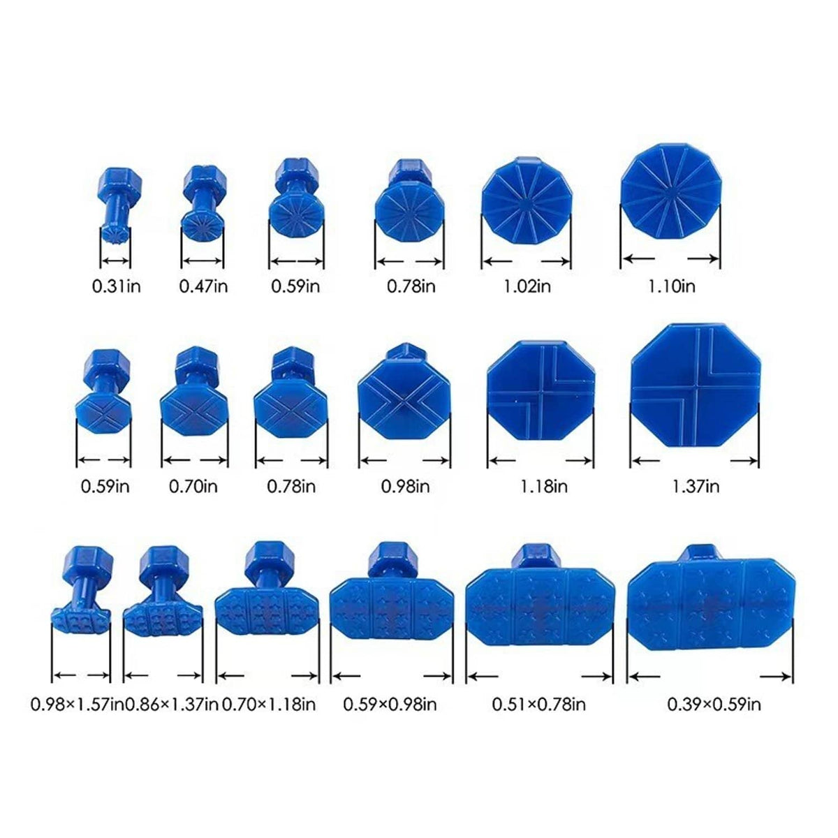 Solid Spare Car Dent Repair Tool Kit - Puller Set for Auto Body Dent Removal