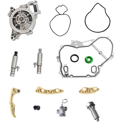 Solidspare Timing Chain Kit with Water Pump For 2009-2017 Buick Chevrolet Gmc Pontiac 2.4L
