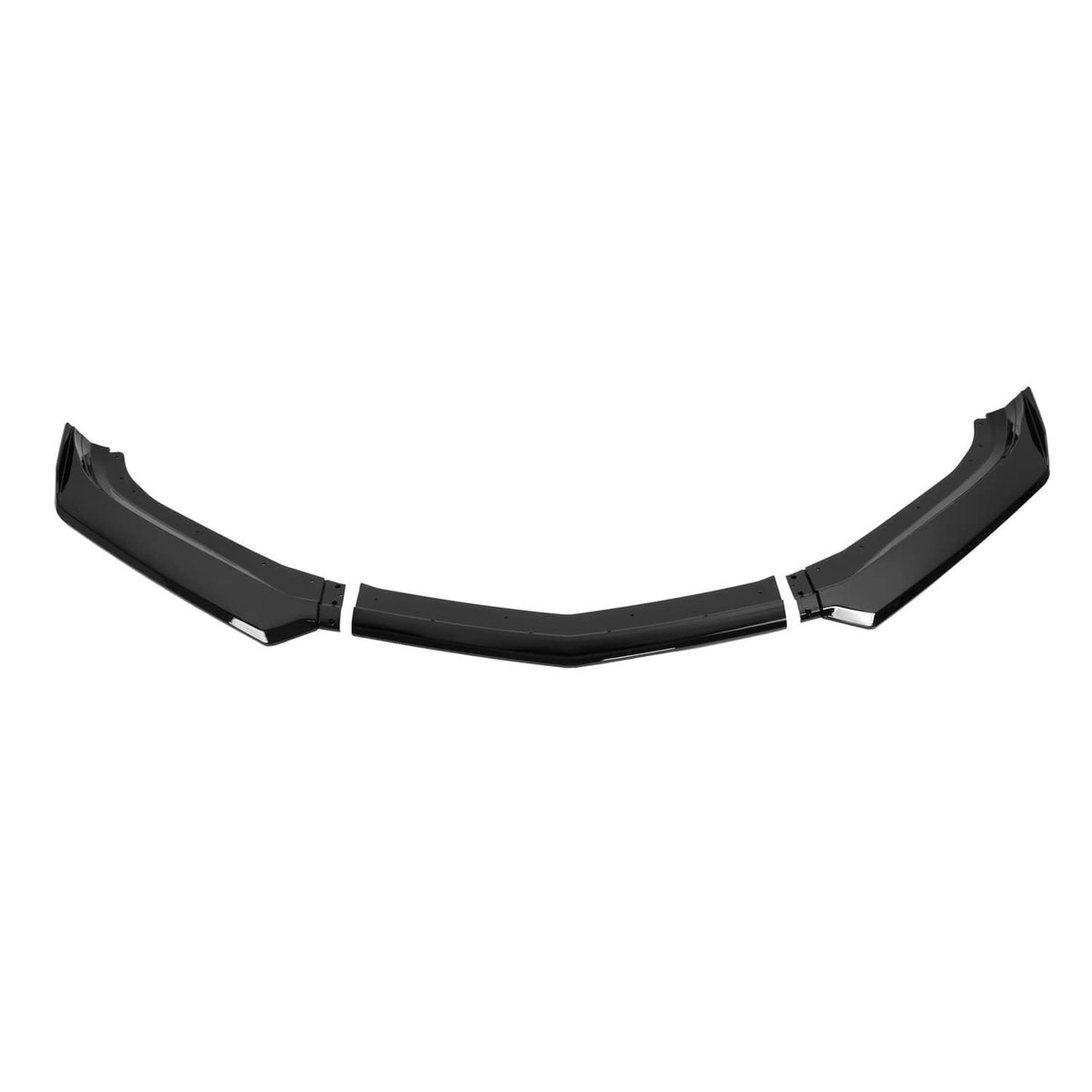 Solid Spare Fits 2016-2024 Chevy Camaro SS V8 Gloss Black Front Bumper Lip Low Spoiler
