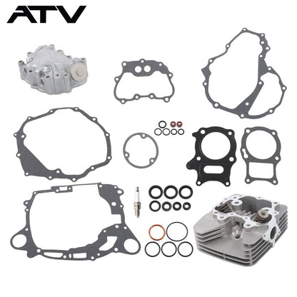 Solidspare Cylinder Head & Cover Gaskets For HONDA TRX250 TRX250EX SporTrax 250 2X4 2002-14