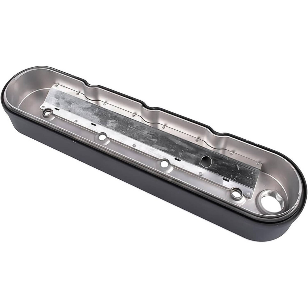 Solidspare 4Pcs Black Valve Covers & Coil Mounts w/Covers for Chevy LS LS1 LS2 LS3 LS6 LS7