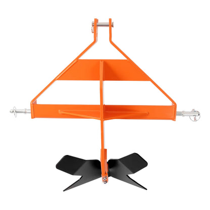 Solidspare Heavy Duty Steel  3-Point Quick Hitch Middle Buster For Category 1 Tractors