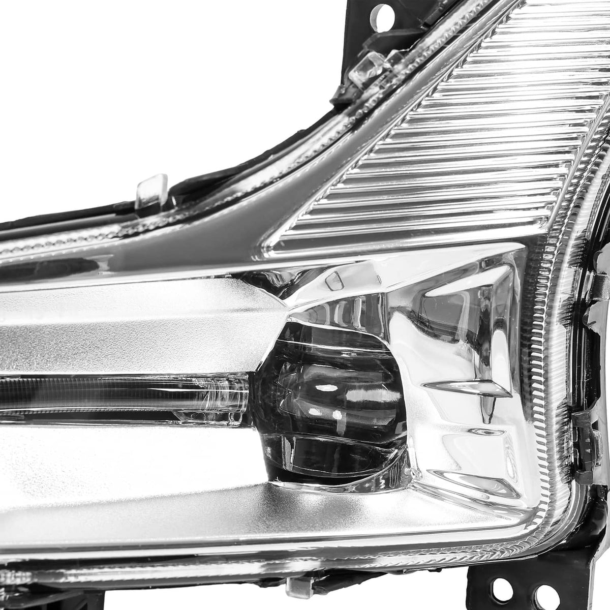 Solid Spare For Ford Fusion 2019-2020 LED Fog Lights Driving Lamps w/Bezel Wiring Left+Right