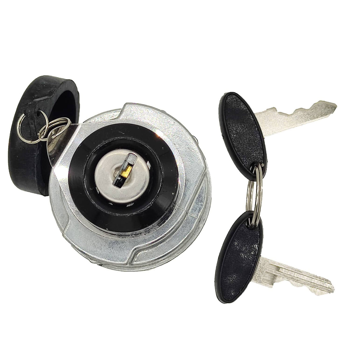 Solid Spare Fit for Caterpillar Ignition Switch with 2 Keys Dixie Mower XCD3666 2010 XCD3674