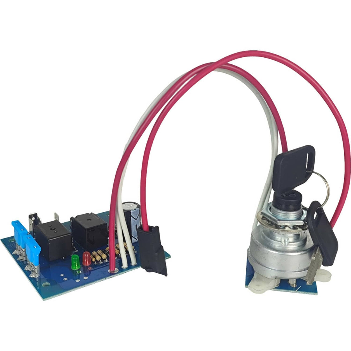 Solid Spare Ignition Switch Module for John Deere w/Keys AM120819 AM121130 AM115471 AM136681