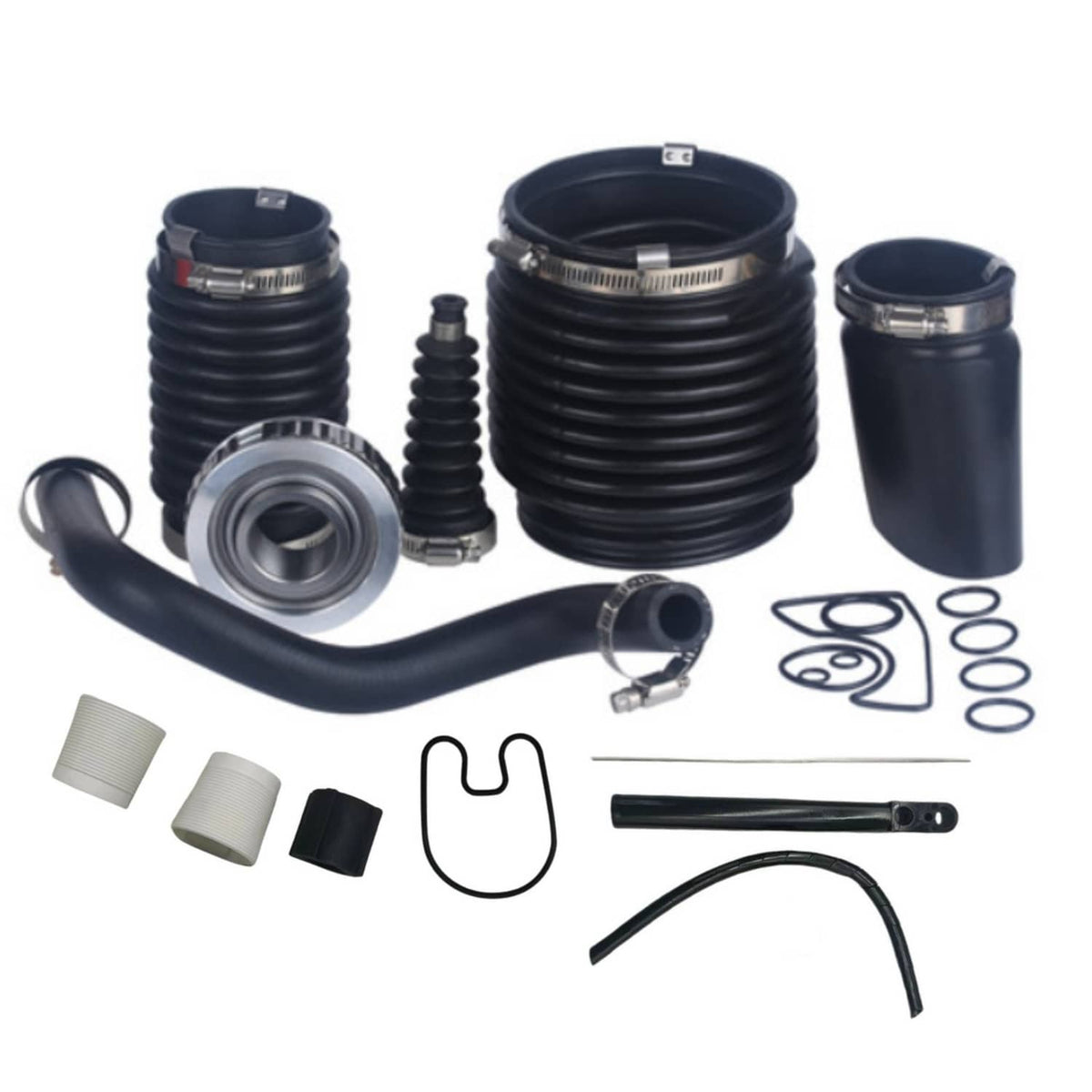 Solid Spare Transom Bellows Repair Reseal Kit Fits MerCruiser Bravo 30-803100T1 8M0095485