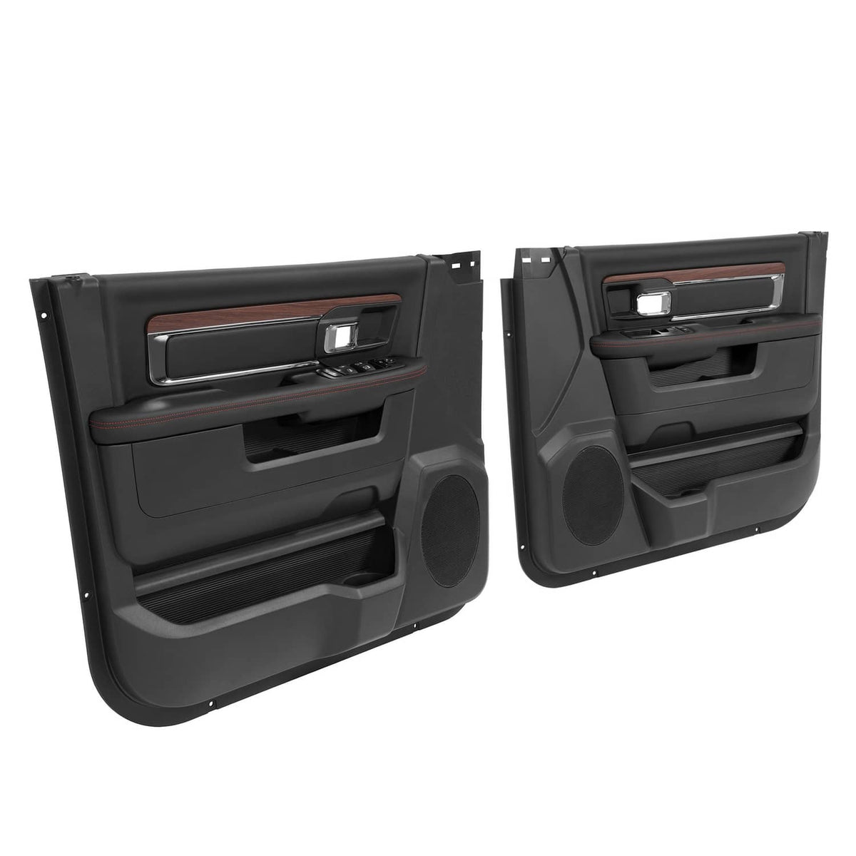 Solid Spare For 2013-2018 Dodge Ram 1500 2500 3500 Inner Door Panels Driver & Passenger Side
