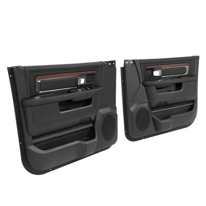 Solid Spare For 2013-2018 Dodge Ram 1500 2500 3500 Inner Door Panels Driver & Passenger Side