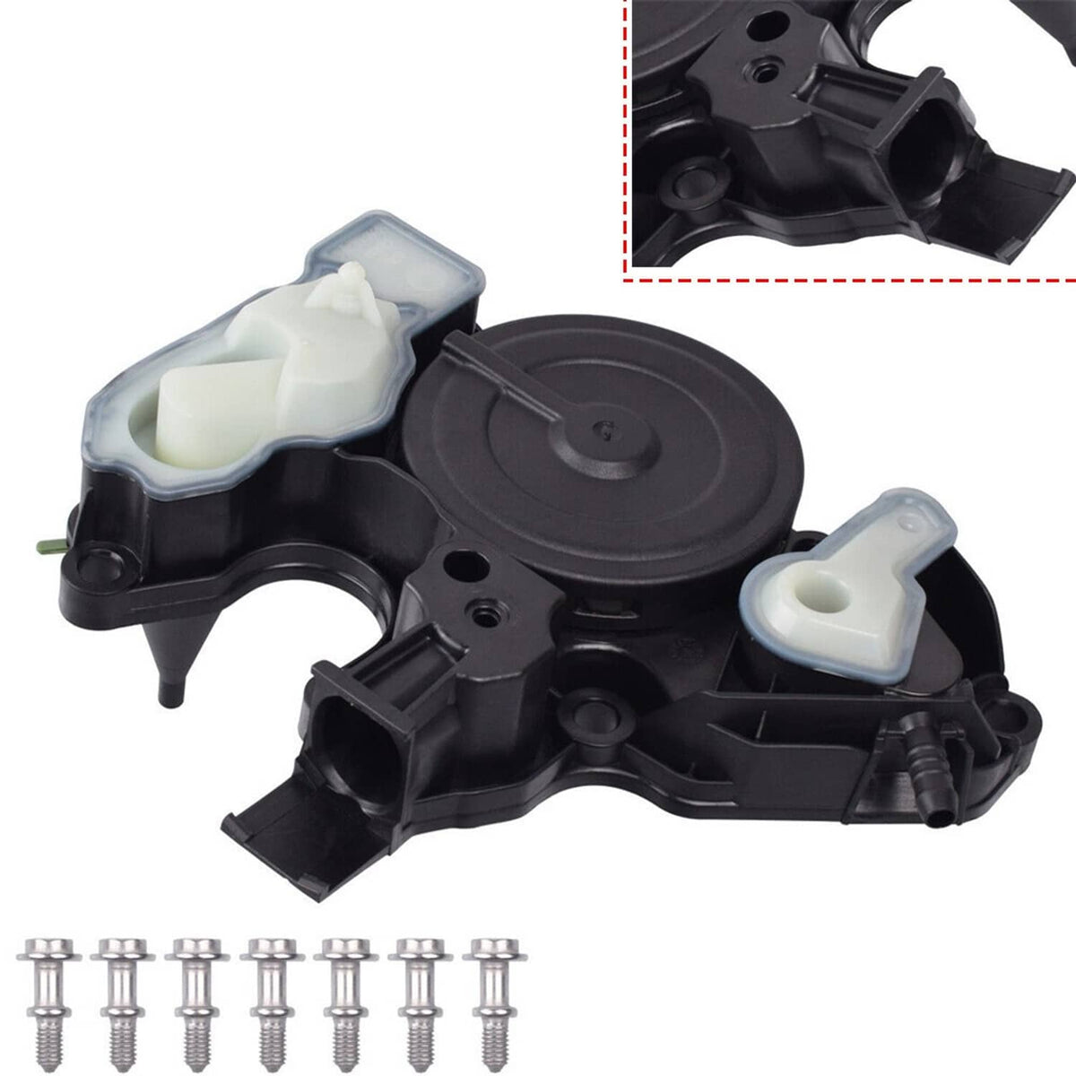 Solidspare PCV Valve Oil Separator For 2014-2020 Golf GTi Jetta 1.8T 2.0T 06K103495AH