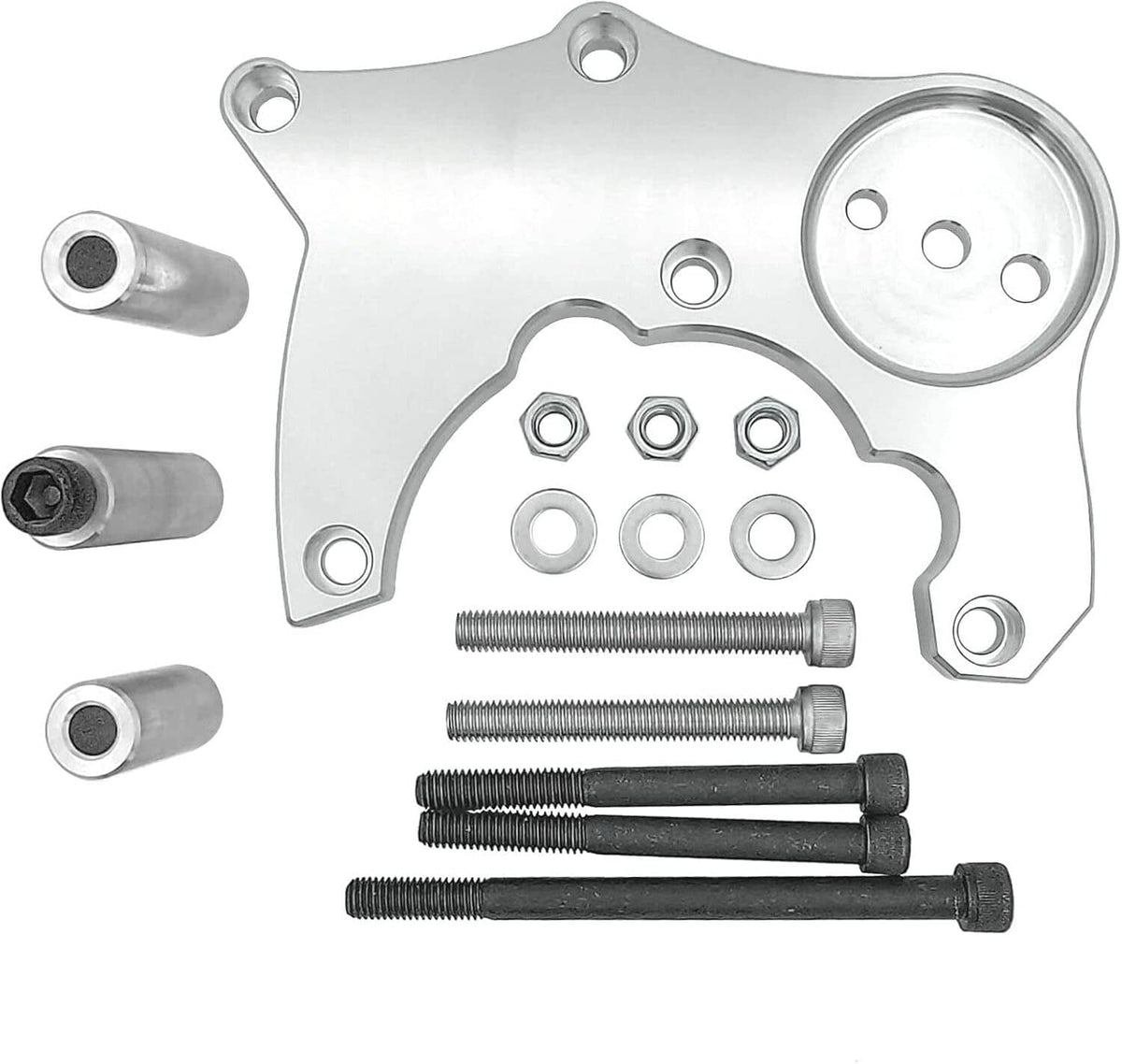 Solidspare LS R4 High Mount A/C Bracket Replacement For LS1 LS2 LS3 LS6 Vortec Truck LQ AC
