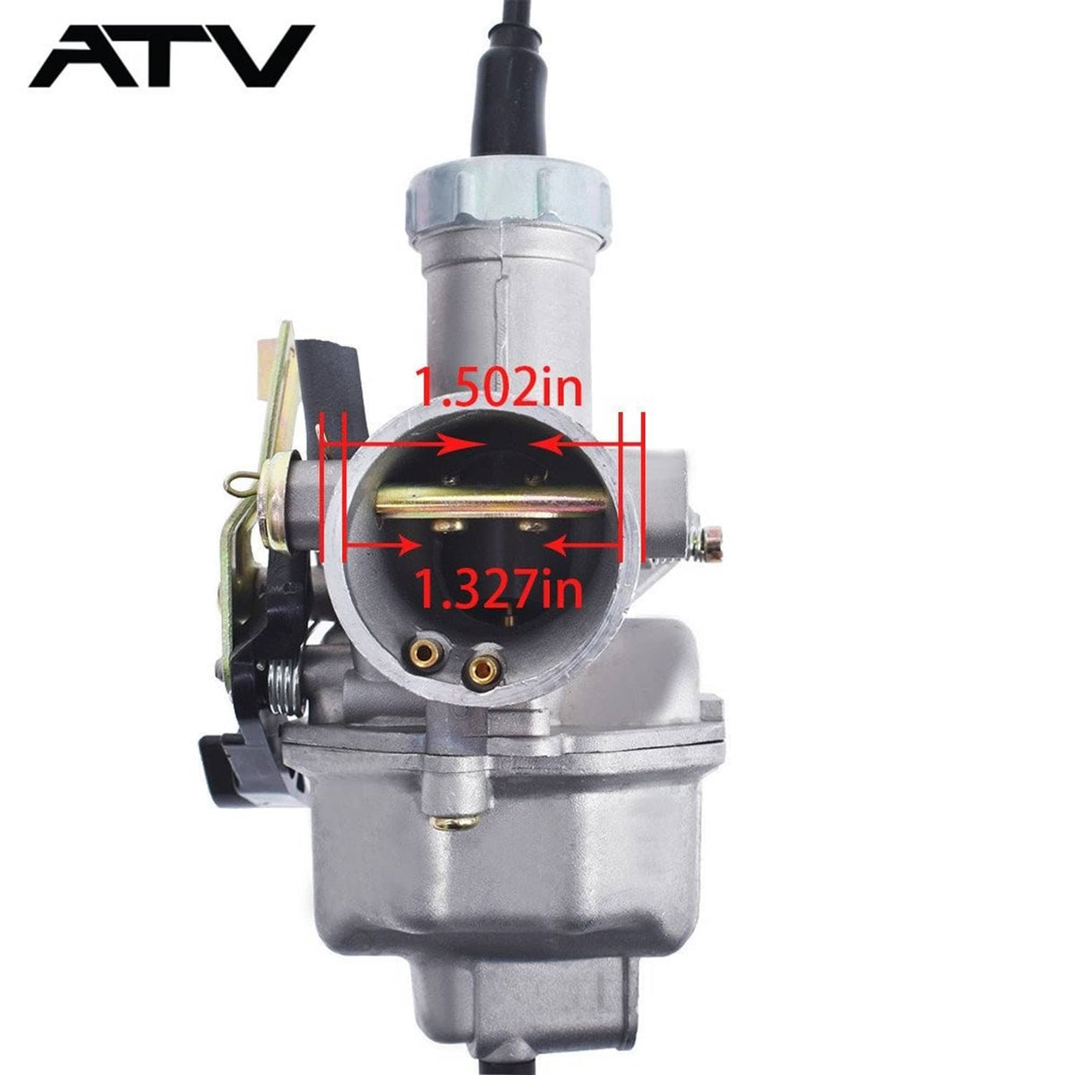 Solidspare Carburetor W/ Throttle Cable Fits For Honda Sportrax 250 TRX250 TRX250EX