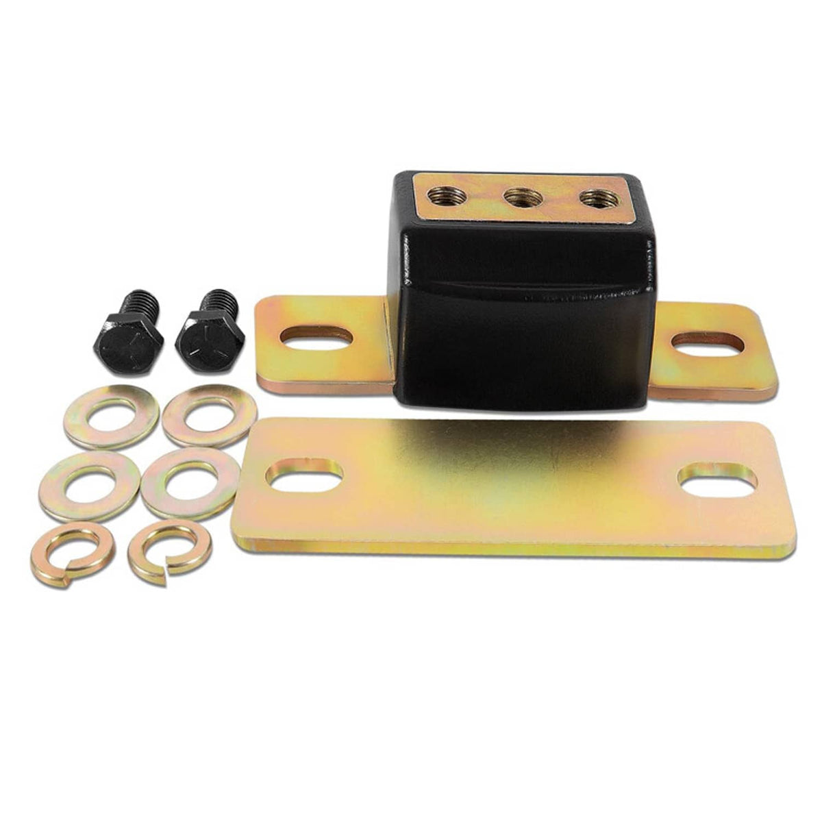 Solidspare Polyurethane For GM LS Swap Transmission Mount Kit Fit 4.8 5.3 6.0 4l60e 4l80e