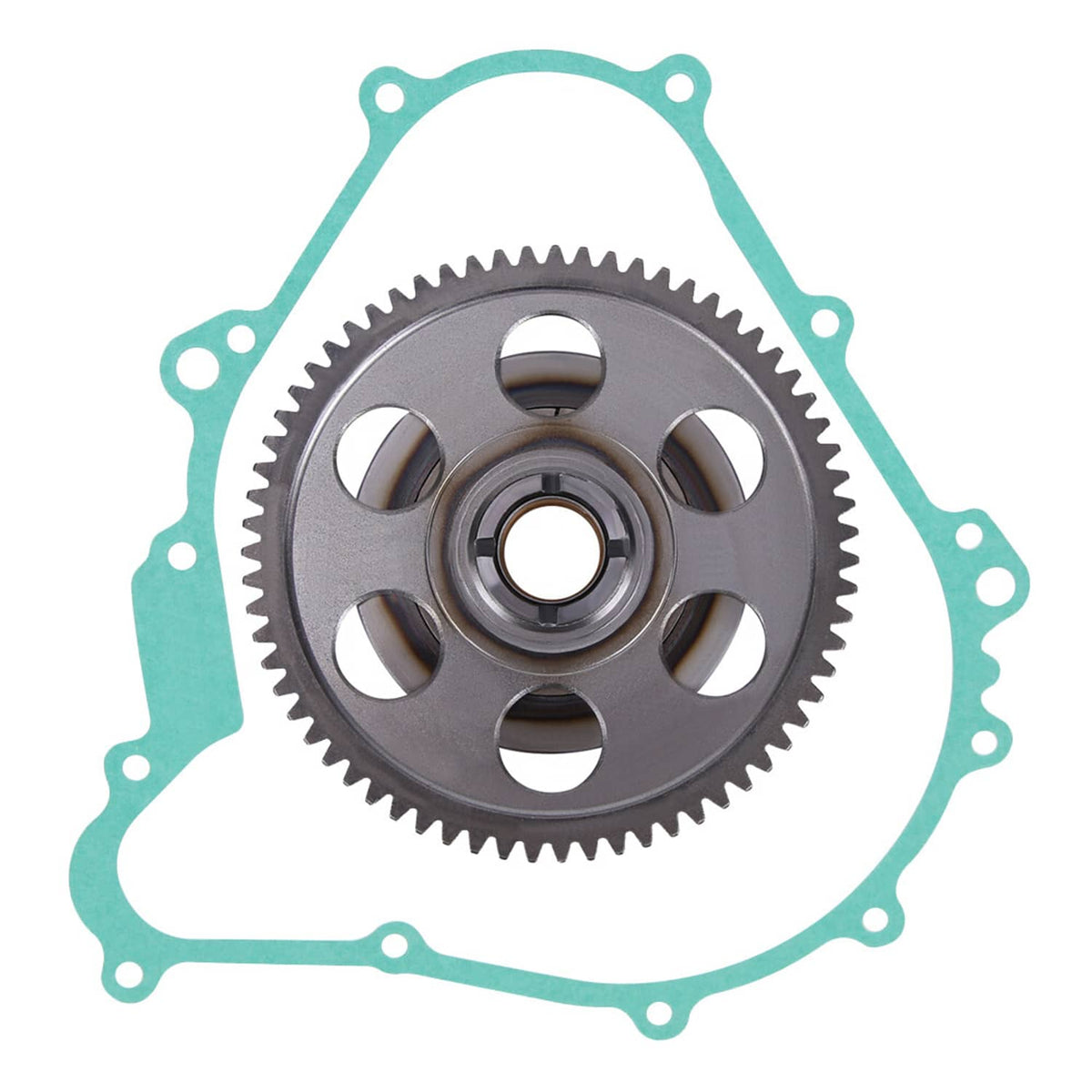 Solidspare For Yamaha Grizzly 400 450 YFM450 400 Starter Clutch Sprag w/Gear Idler w/Gasket