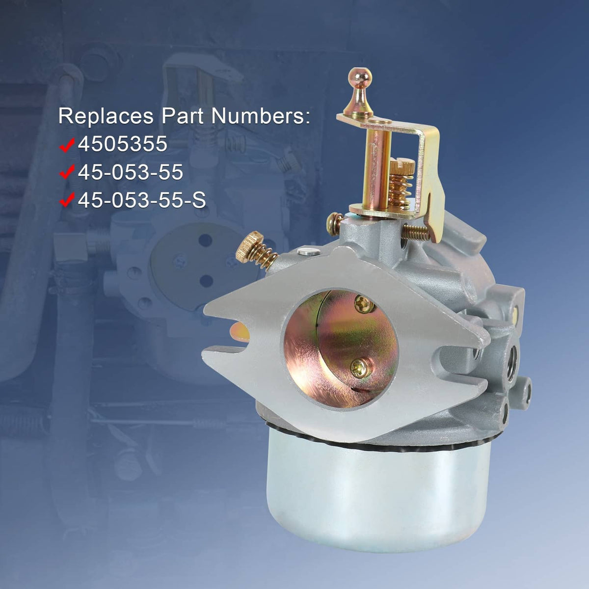 Solidspare Carburetor for Kohler K321 K341 Cast Iron Engine 14HP16HP John Deere Tractor 316