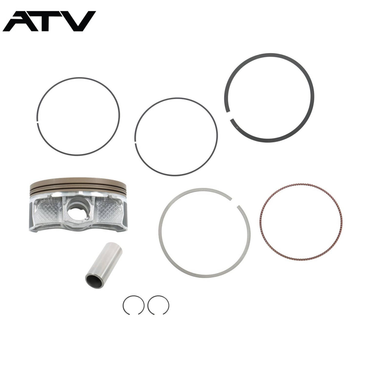 Solidspare Piston Kit For Polaris 570 Sportsman RZR Ranger 50-312K 3022288 2204960 99mm