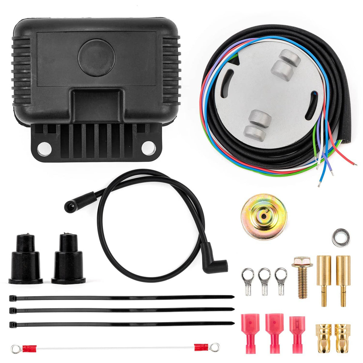 Solidspare US 53-660  Single Fire Programmable Ignition Kit For Big Twin Evo 53-644