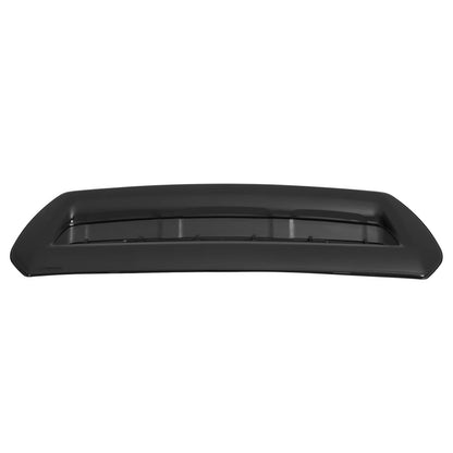 Solid Spare Hood Air Vent Scoop For 2017-19 Chevy Silverado 2500 HD 3500 HD Black 84240941