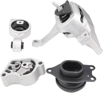 Solidspare For Nissan Altima 2007-2015 L4 2.5L Auto CVT Engine Motor Transmission Mount Kit