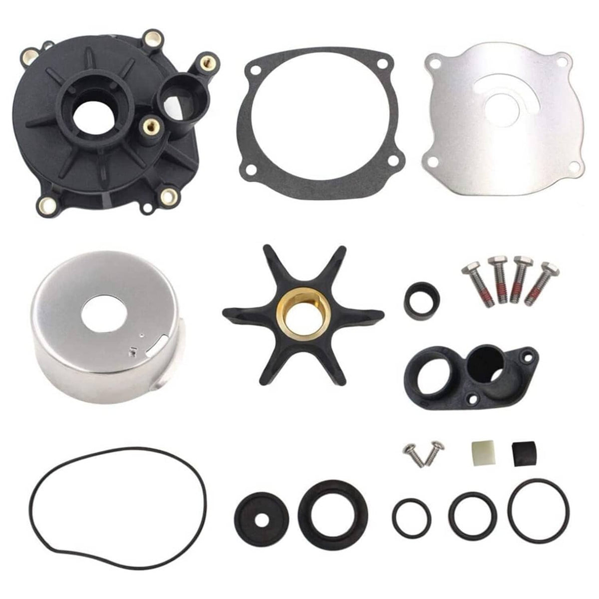Solid Spare For OMC Johnson Evinrude 90-250HP Water Pump Kit 5001594 18-3392 390768 434421