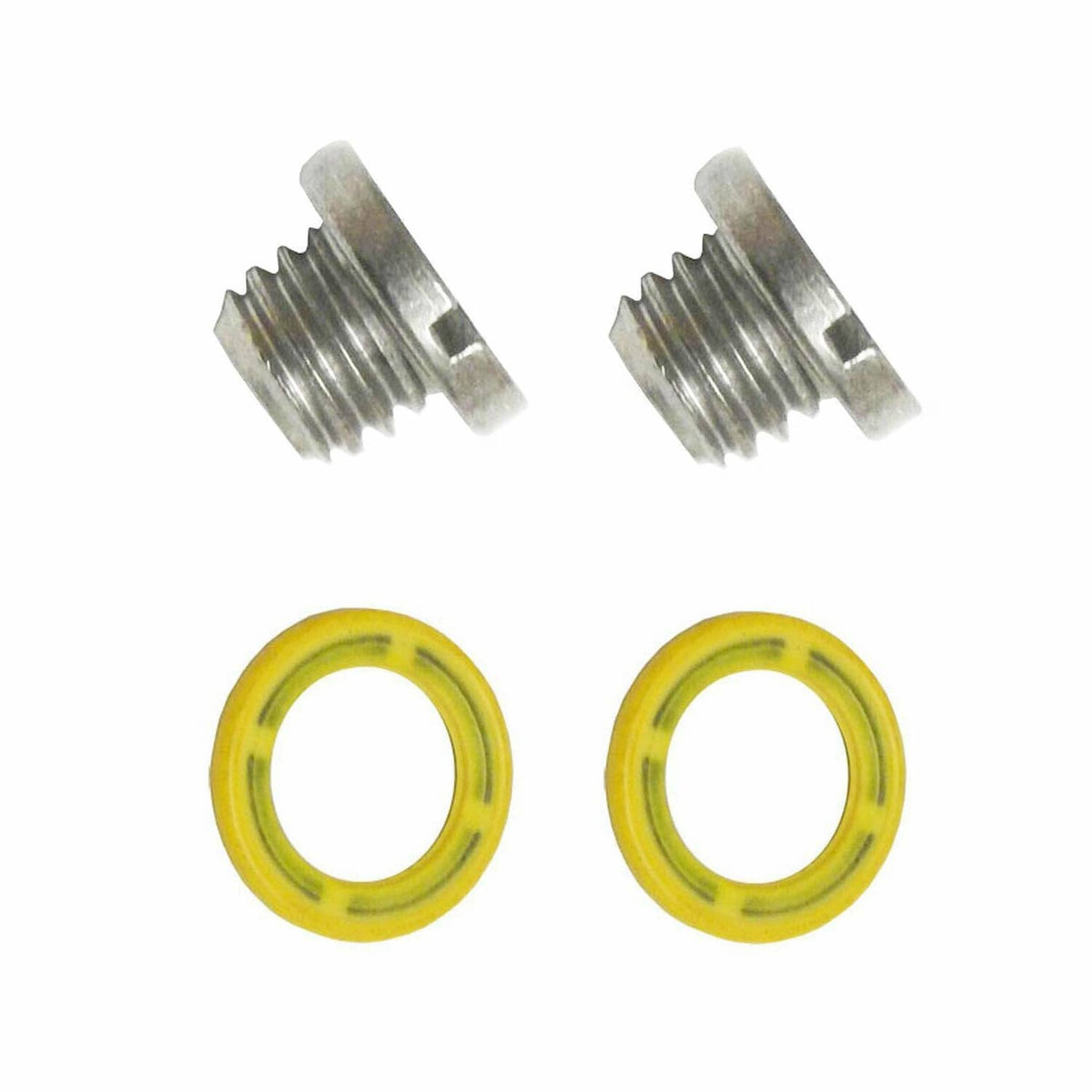 Solid Spare Mercury Quicksilver Drain Screw Kit 10-79953Q 2 Pack MERCRUISER GEARCASE