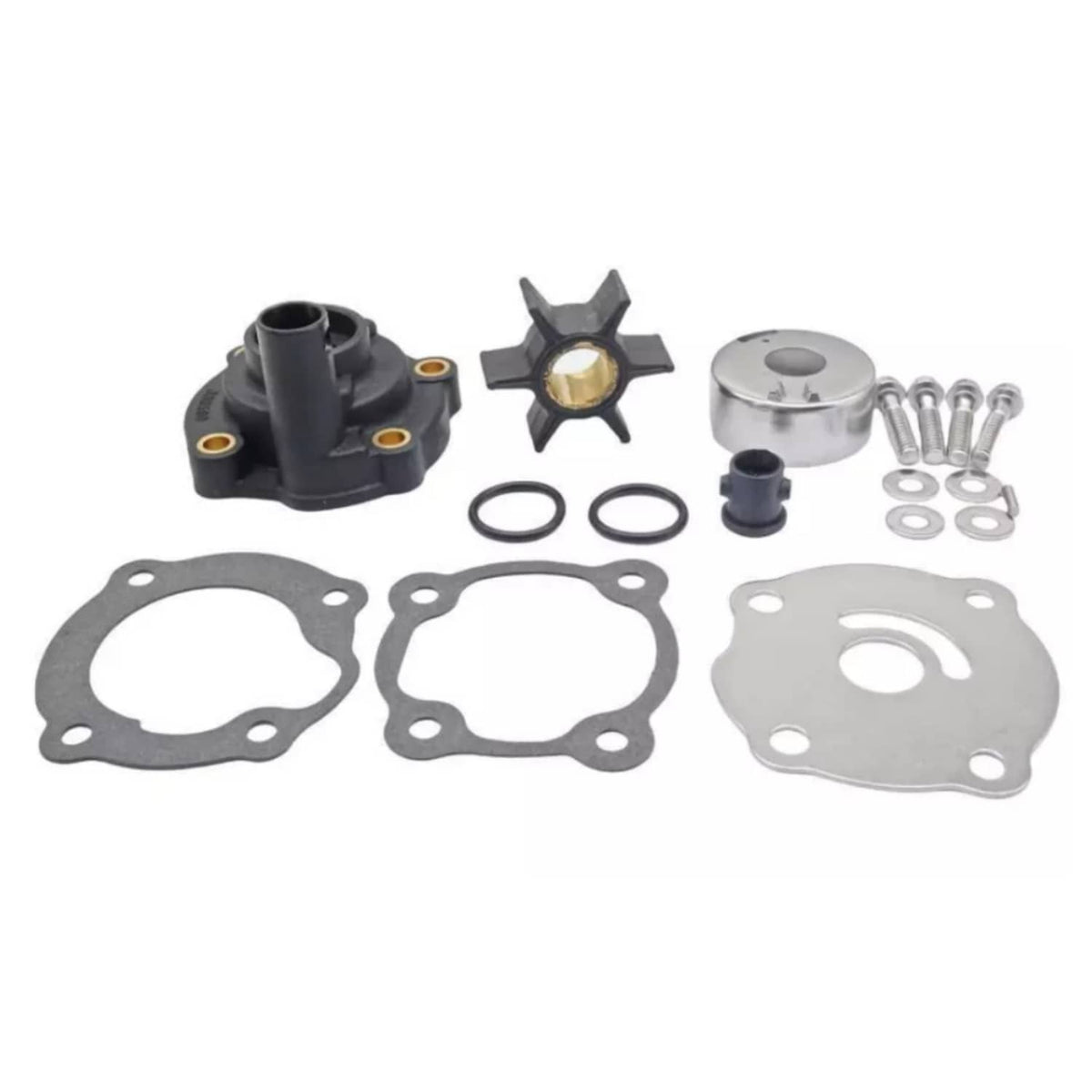 Solid Spare Johnson Evinrude OMC 25 35 HP Outboard Water Pump Rebuild Kit 389611 0389980 NEW