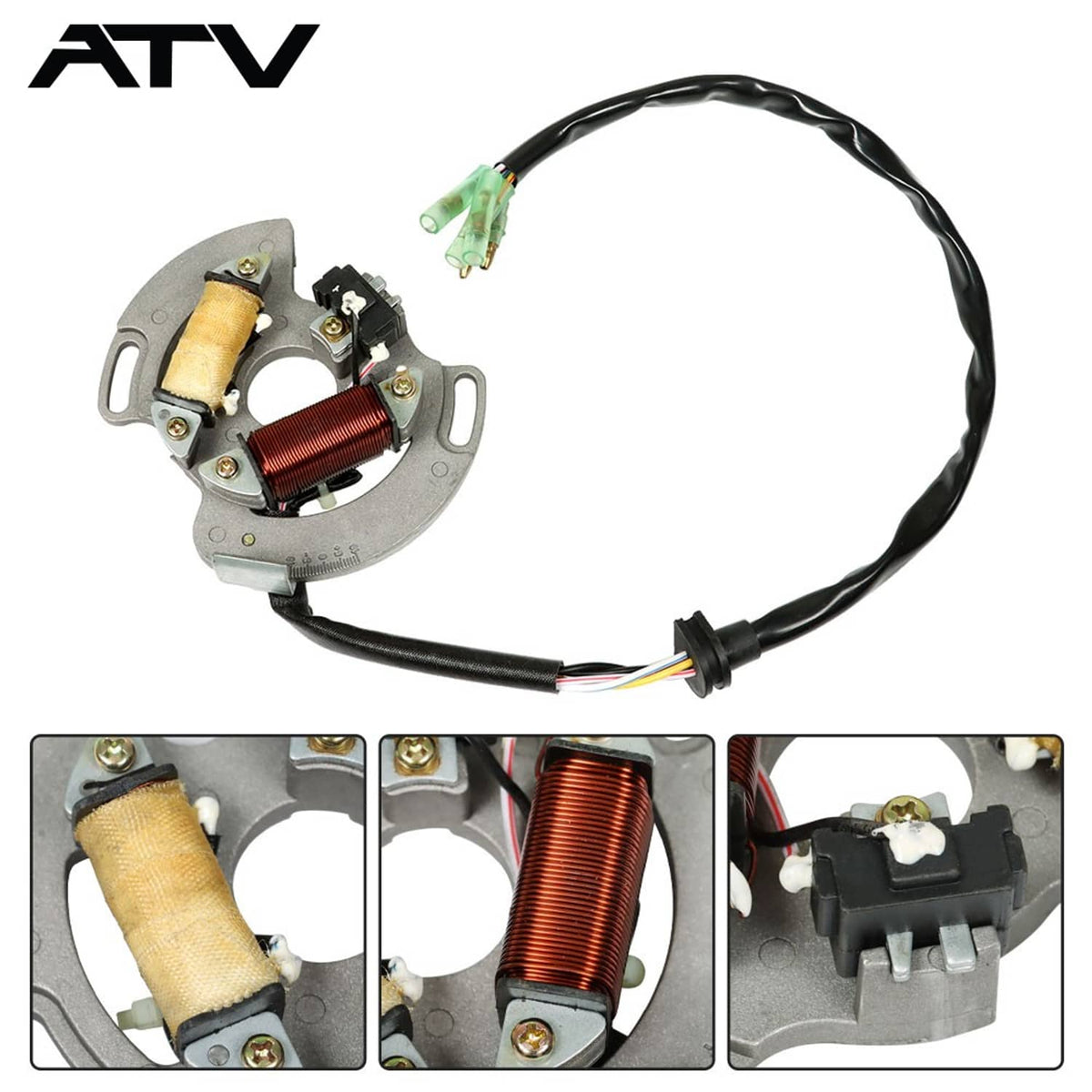 Solidspare Generic STATOR MAGNETOS COIL FOR YAMAHA YFS200 BLASTER 200 2003-2006