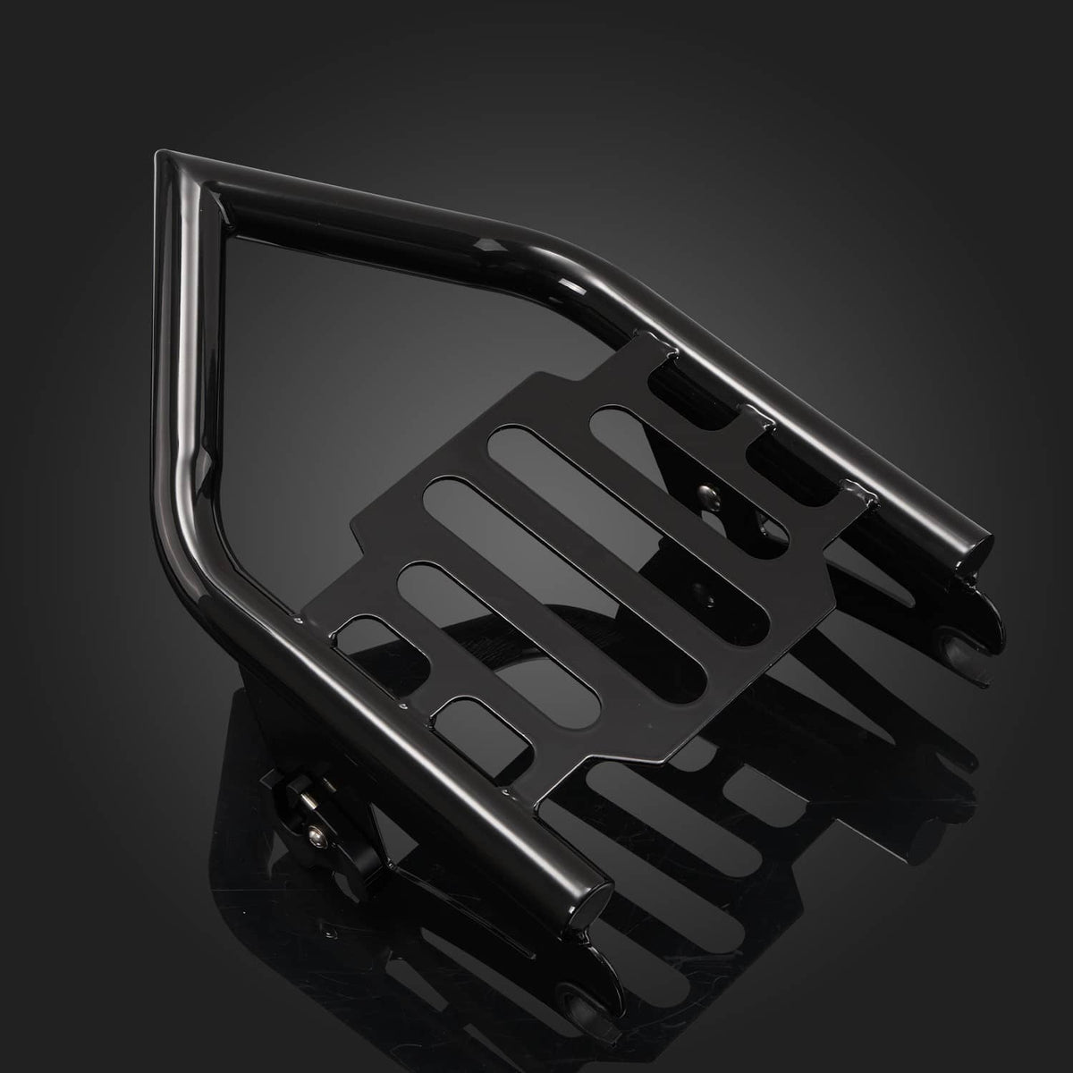 Solidspare Black Detachable Luggage Rack for Harley Touring 2009-2025 Street Road Glide US
