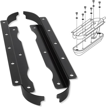 Solidspare 000-12602-001 Flush Mount Bracket Replace for Lowrance SS3D & TTLSCN Skimmer