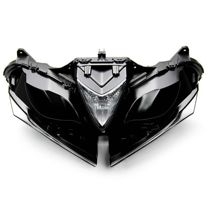 Solidspare Headlight Assembly Headlamp Fits For 2013-2018 Yamaha YZF R3 YZF-R3 Motorlcycle